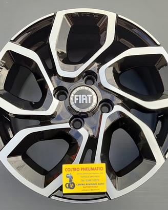Cerchi In Lega NUOVI da 15 Per Fiat Seat Ecc