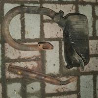 marmitta lambretta 1° serie innocenti scarico