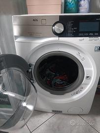 lavatrice e asciugatrice AEG okokombi 9000 series