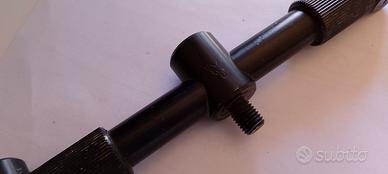 Buzzbar Fox Black Label carpfishing pesca 3 canne