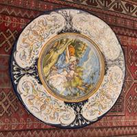 Piatto in maiolica 56cm