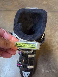scarponi Sci Donna Atomic Hawx plus neri  24.5