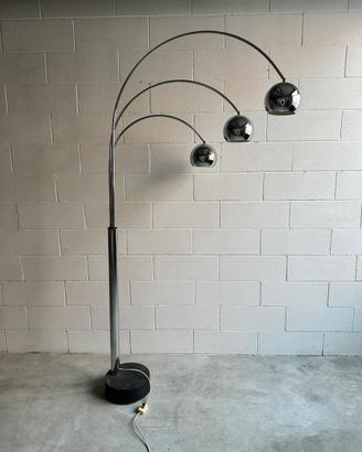 Lampada vintage da terra anni 70 Goffredo Reggiani