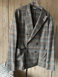 Giacca doppiopetto misto lana Manuel Ritz