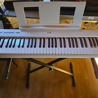 Tastiera pianola 61 tasti Piaggero NP-12 Bianca