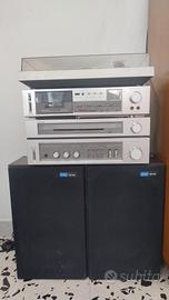 Impianto Hi-Fi Vintage Pioneer Anni '70 Completo