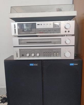 Impianto Hi-Fi Vintage Pioneer Anni '70 Completo