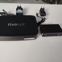 2 DECODER TV – SATELLITARE + DIGITALE TERRESTRE 