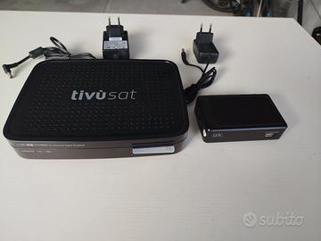 2 DECODER TV – SATELLITARE + DIGITALE TERRESTRE 