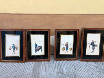 Dipinti su carta di riso