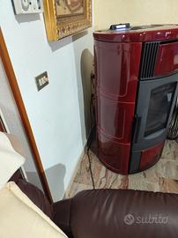 stufa a pellet collegato al termosifone 