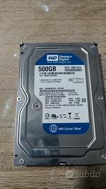 hard disk western Digital 500gb mod.wd5000aakx
