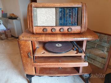 Radio a valvole Minerva mod. 505/4