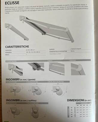 Tenda da sole motorizzata