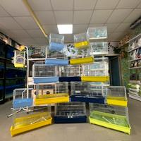 Gabbie da cova zincate fondo colorato NUOVE