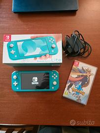 Nintendo Switch Lite + Pokemon Spada