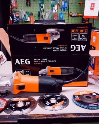 SMERIGLIATRICE AEG WSL 10-125