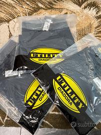 3 paia Pantaloni lavoro Diadora navy tg L