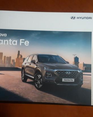Brochure catalogo hyundai santa fe