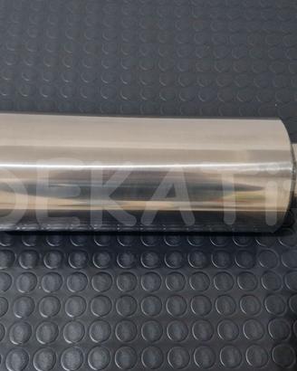 SILENZIATORE AUTO CENTRALE  ROTONDO Ø 70 MM -420MM