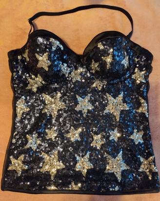 Top bustier / corpetto Intimissimi con paillettes