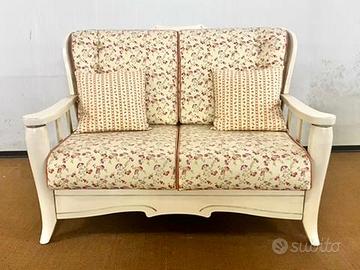 Divano 2 posti stile provenzale