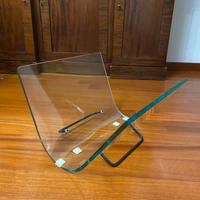 Portariviste vetro curvo design