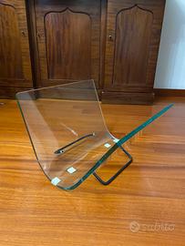 Portariviste vetro curvo design