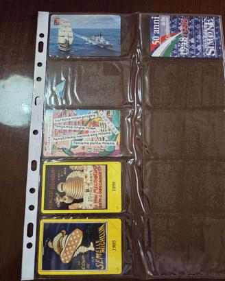 carte schede telefoniche vintage anni 90 SIP