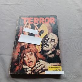 terror Gigante Fumetto Vintage n40 anno v