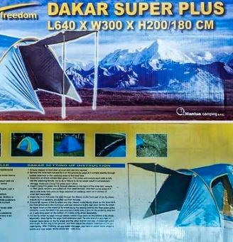 Nuova. Mai usata. Tenda da campeggio