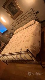 LETTO FERRO BATTUTO
