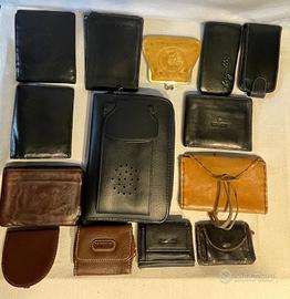 portafogli in pelle vintage 