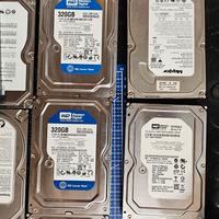 Lotto di 24 dischi sata