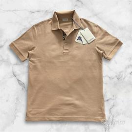 Polo Burberry Beige – Taglia M Slim Fit