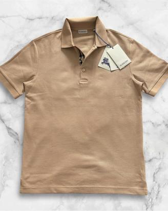 Polo Burberry Beige – Taglia M Slim Fit