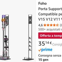 Porta aspirapolvere Dyson 