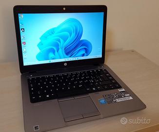 Hp 840 14" core i5/8gb/SSD+slot M2/w11