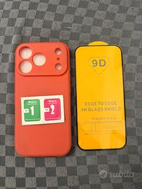 Cover e vetro iPhone 17pro.