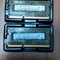 banchi di RAM da 2 GB ddr3