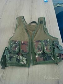 Gilet Tattico Mimetico