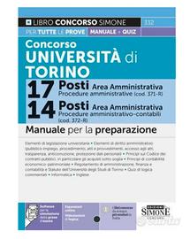 Libro per concorsi università di Torino