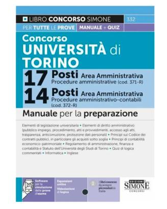 Libro per concorsi università di Torino