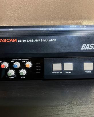 TASCAM BS -30 Bass AMP SiMULATOR