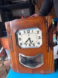 orologio a pendolo art Deco francese JR Odo