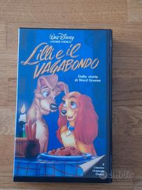 Cassetta VHS Disney Lilli e il vagabondo 