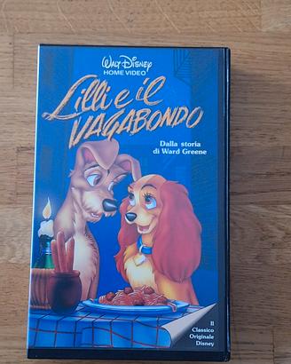 Cassetta VHS Disney Lilli e il vagabondo 