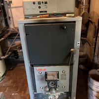 Caldaia a legna 32kw Unical usata