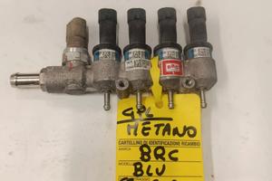 FLAUTO INIETTORI MARCA BRC COMPL.DI REGOLATORE PRE