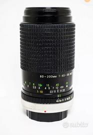 OBIETTIVO COSINA 80 200 F 4.5-5.6 MACRO X CANON FD